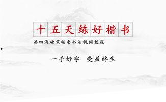 成人练字教育视频大全集,从零基础到书法大师的蜕变之旅-第2张图片-成年电影网